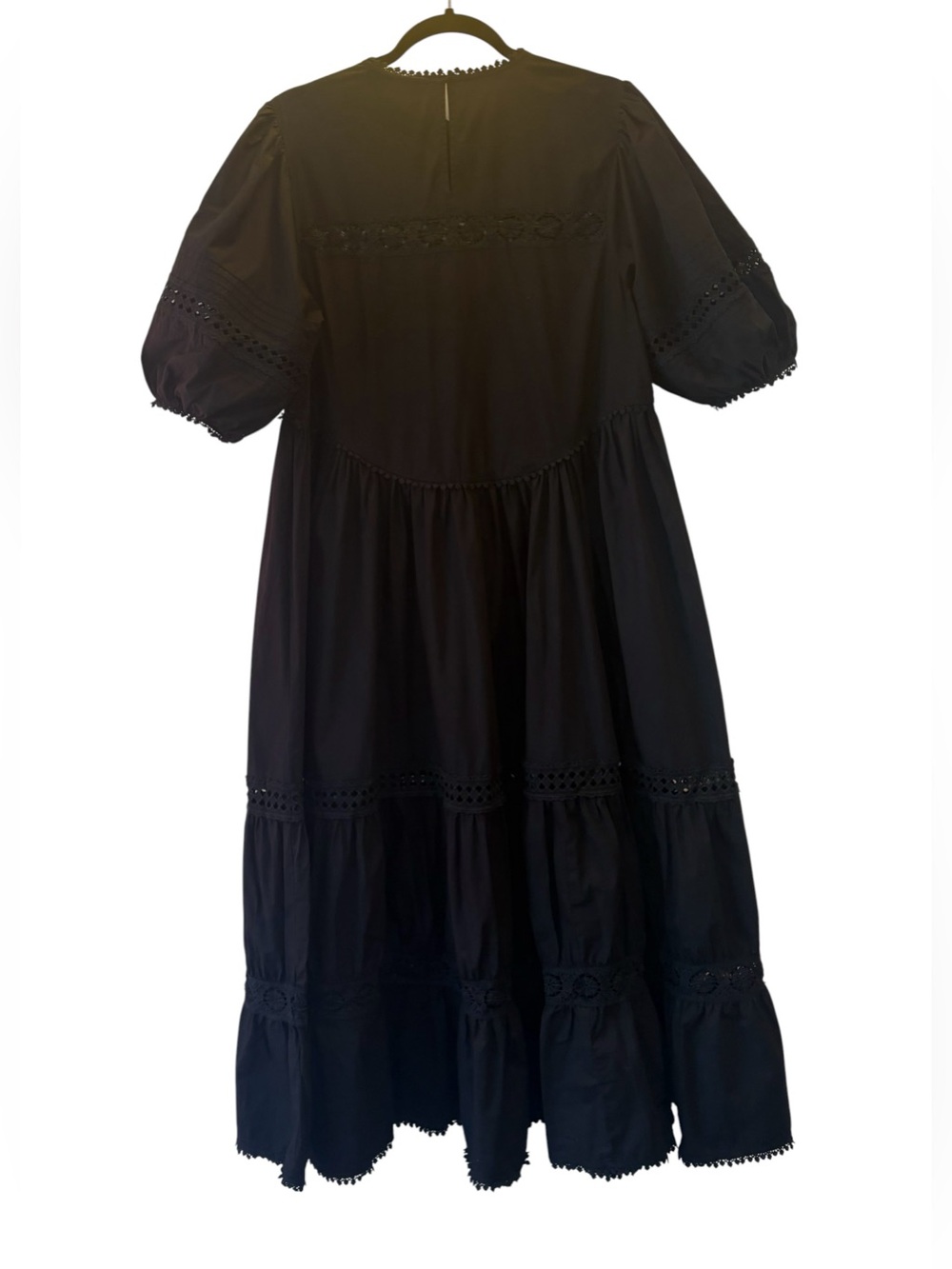 Topshop Black Long Sleeve Dress
